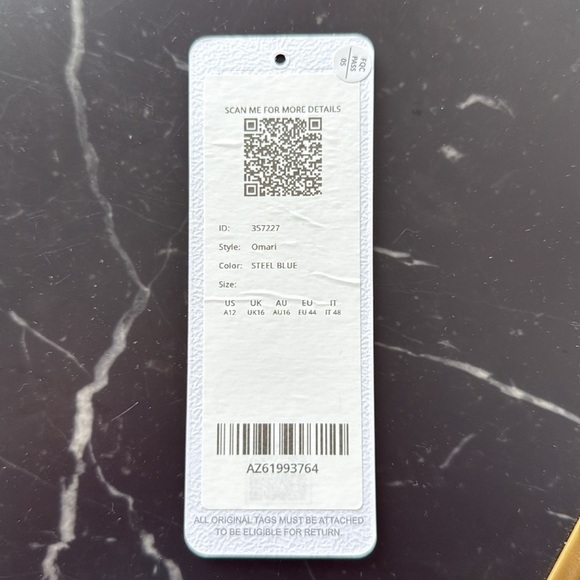 AZAZIE Omari Steel Blue Maxi Dress - Picture 14 of 14